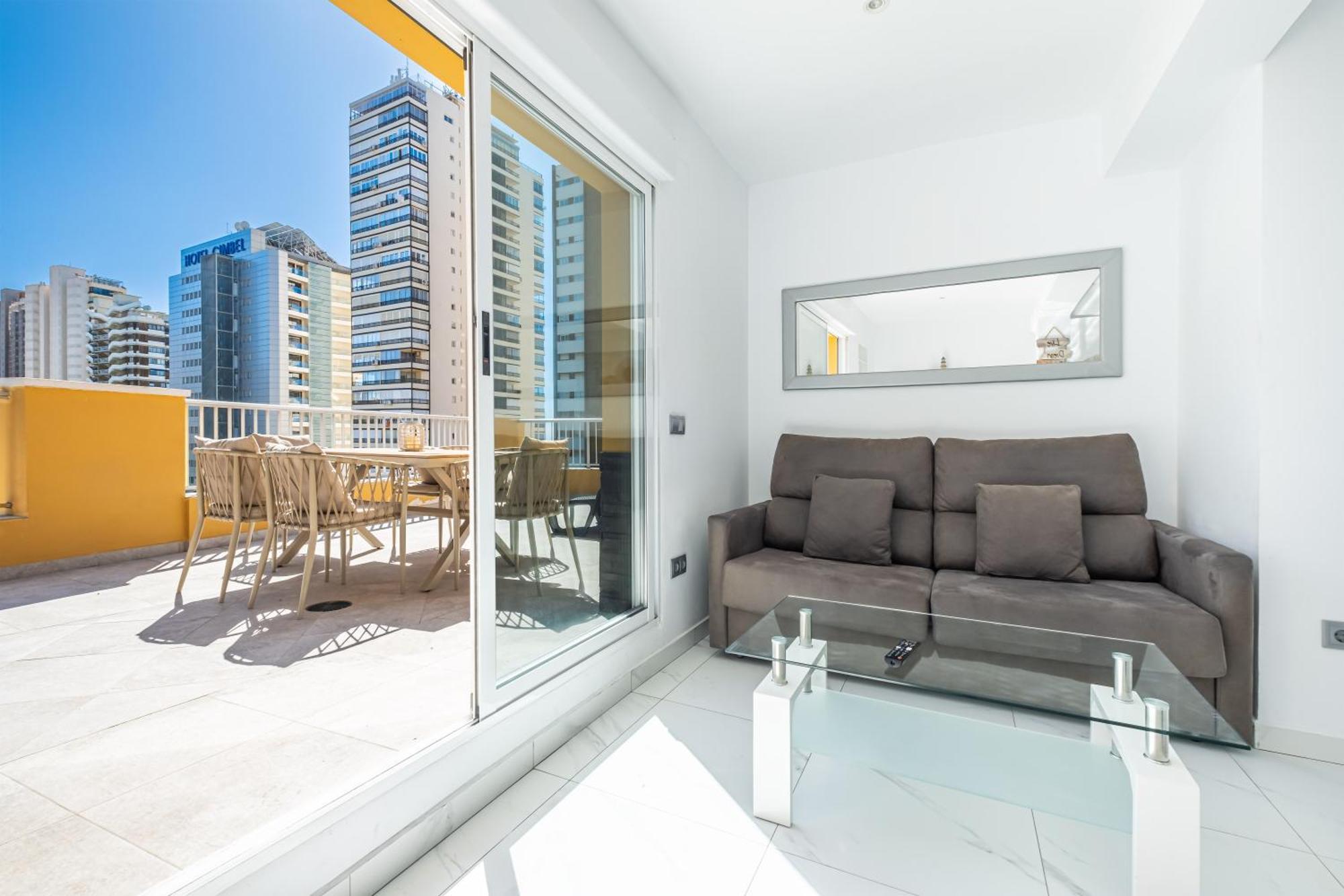 Penthouse Ancla 561 Levante Beach เบนิดอร์ม ภายนอก รูปภาพ