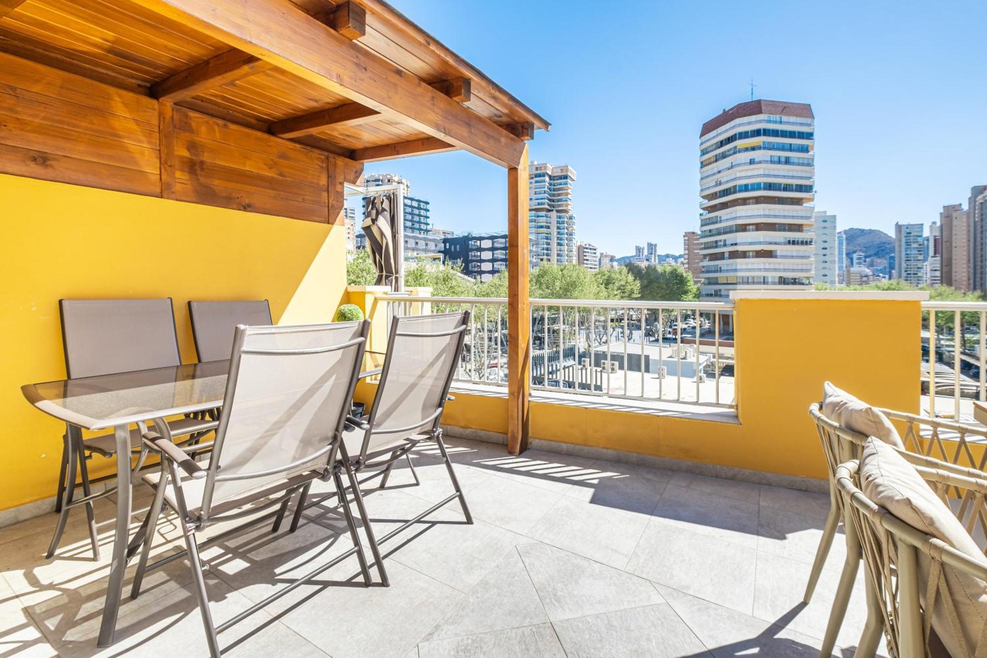 Penthouse Ancla 561 Levante Beach เบนิดอร์ม ภายนอก รูปภาพ