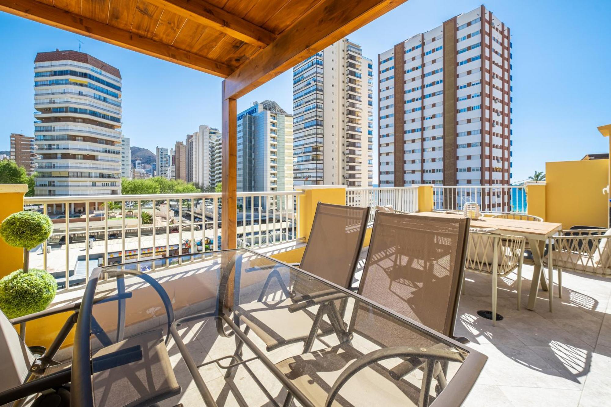 Penthouse Ancla 561 Levante Beach เบนิดอร์ม ภายนอก รูปภาพ