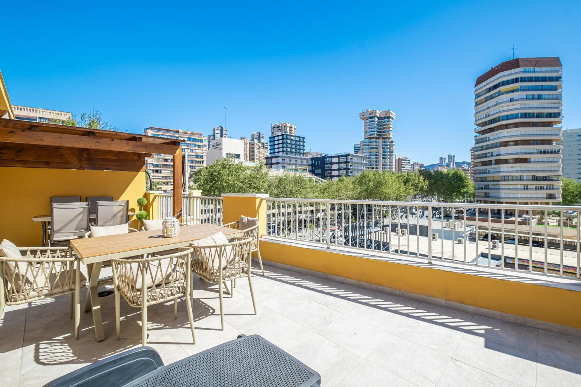 Penthouse Ancla 561 Levante Beach เบนิดอร์ม ภายนอก รูปภาพ